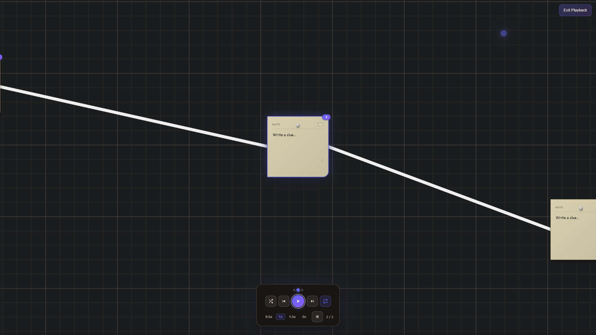 Cinematic Sequence Playback Mode